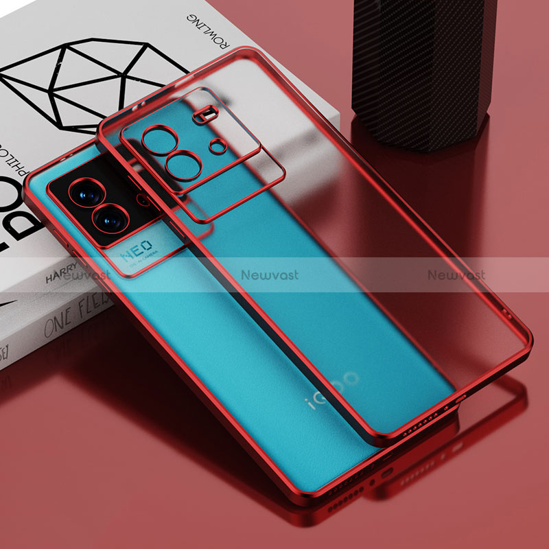 Ultra-thin Transparent TPU Soft Case Cover AN1 for Vivo iQOO Neo6 SE 5G