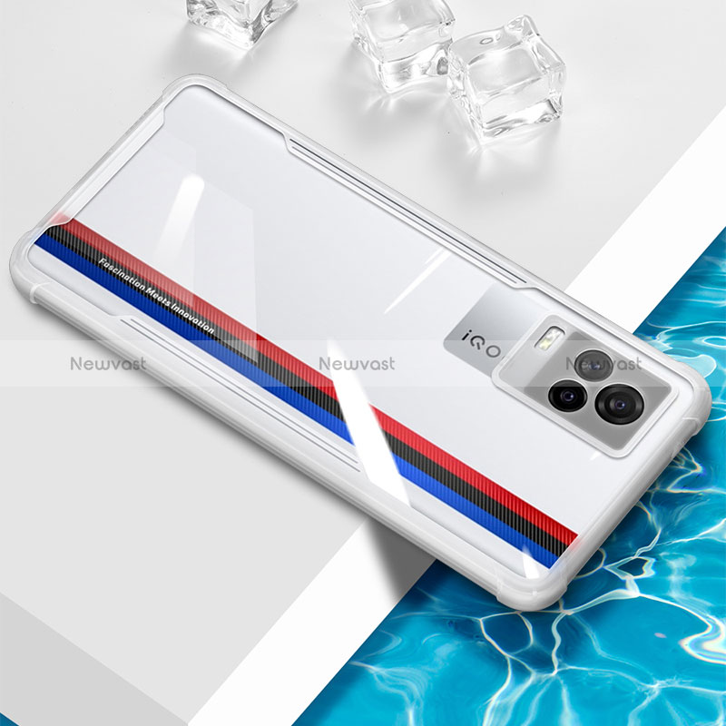 Ultra-thin Transparent TPU Soft Case Cover BH1 for Vivo iQOO 7 5G