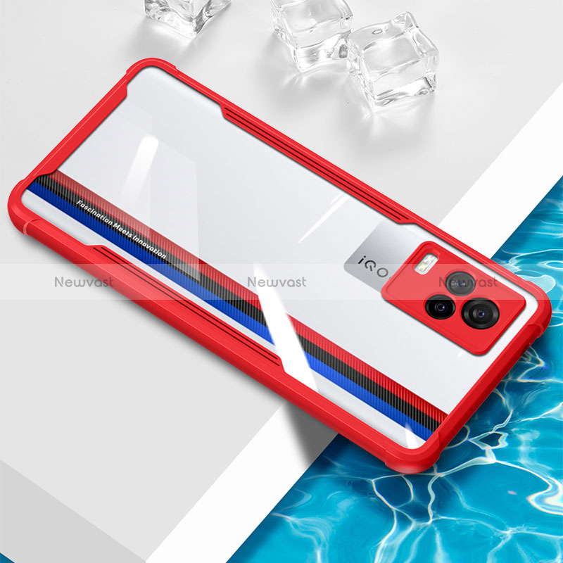 Ultra-thin Transparent TPU Soft Case Cover BH1 for Vivo iQOO 7 5G