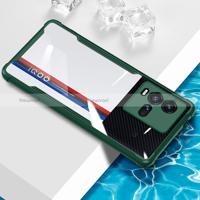 Ultra-thin Transparent TPU Soft Case Cover BH1 for Vivo iQOO 9T 5G