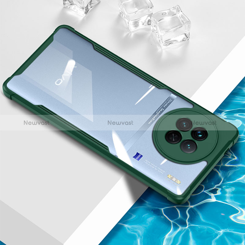Ultra-thin Transparent TPU Soft Case Cover BH1 for Vivo X90 5G