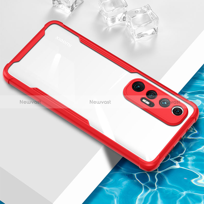 Ultra-thin Transparent TPU Soft Case Cover BH1 for Xiaomi Mi 10S 5G