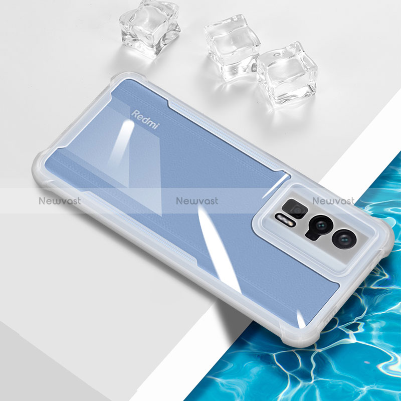 Ultra-thin Transparent TPU Soft Case Cover BH1 for Xiaomi Poco F5 Pro 5G