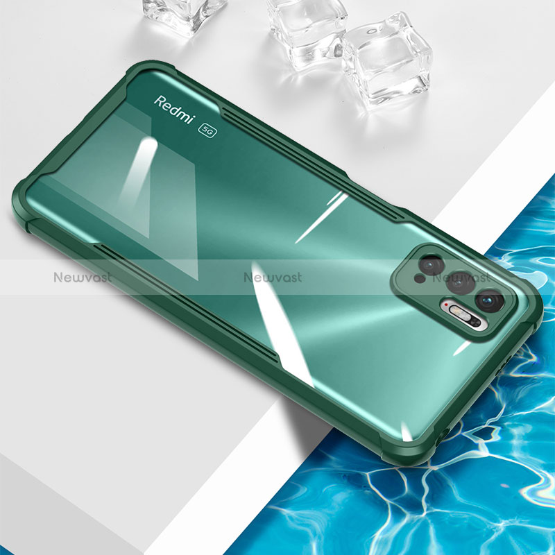 Ultra-thin Transparent TPU Soft Case Cover BH1 for Xiaomi POCO M3 Pro 5G