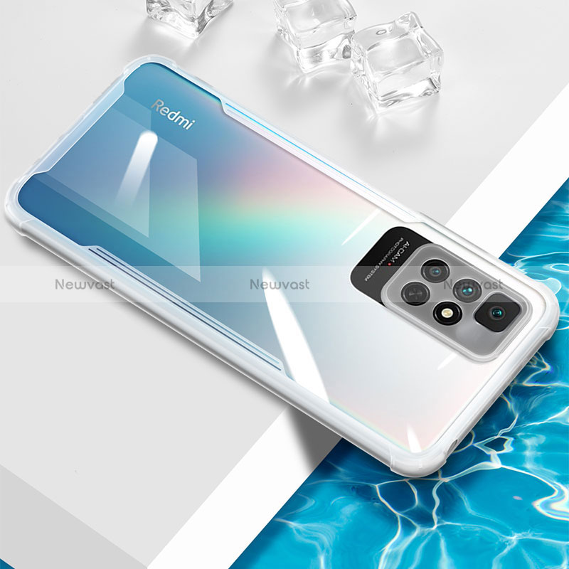 Ultra-thin Transparent TPU Soft Case Cover BH1 for Xiaomi Redmi Note 11 4G (2021)