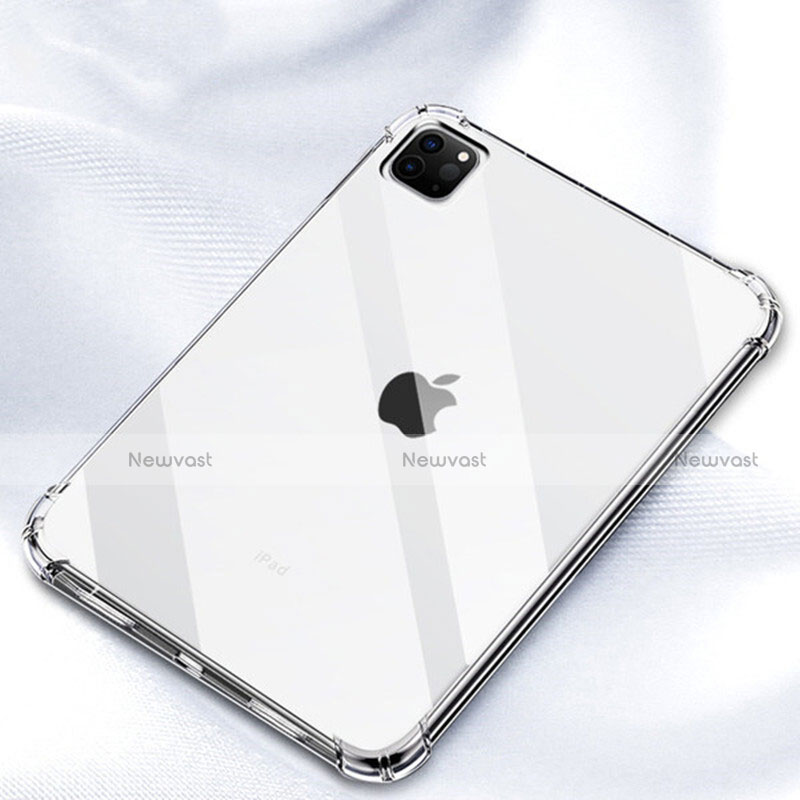 Ultra-thin Transparent TPU Soft Case Cover for Apple iPad Pro 12.9 (2021) Clear