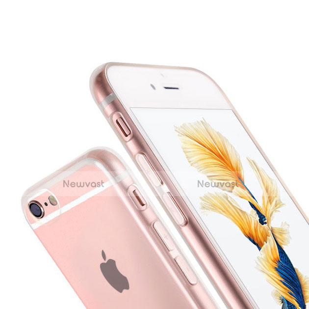 Ultra-thin Transparent TPU Soft Case Cover for Apple iPhone 6S Clear