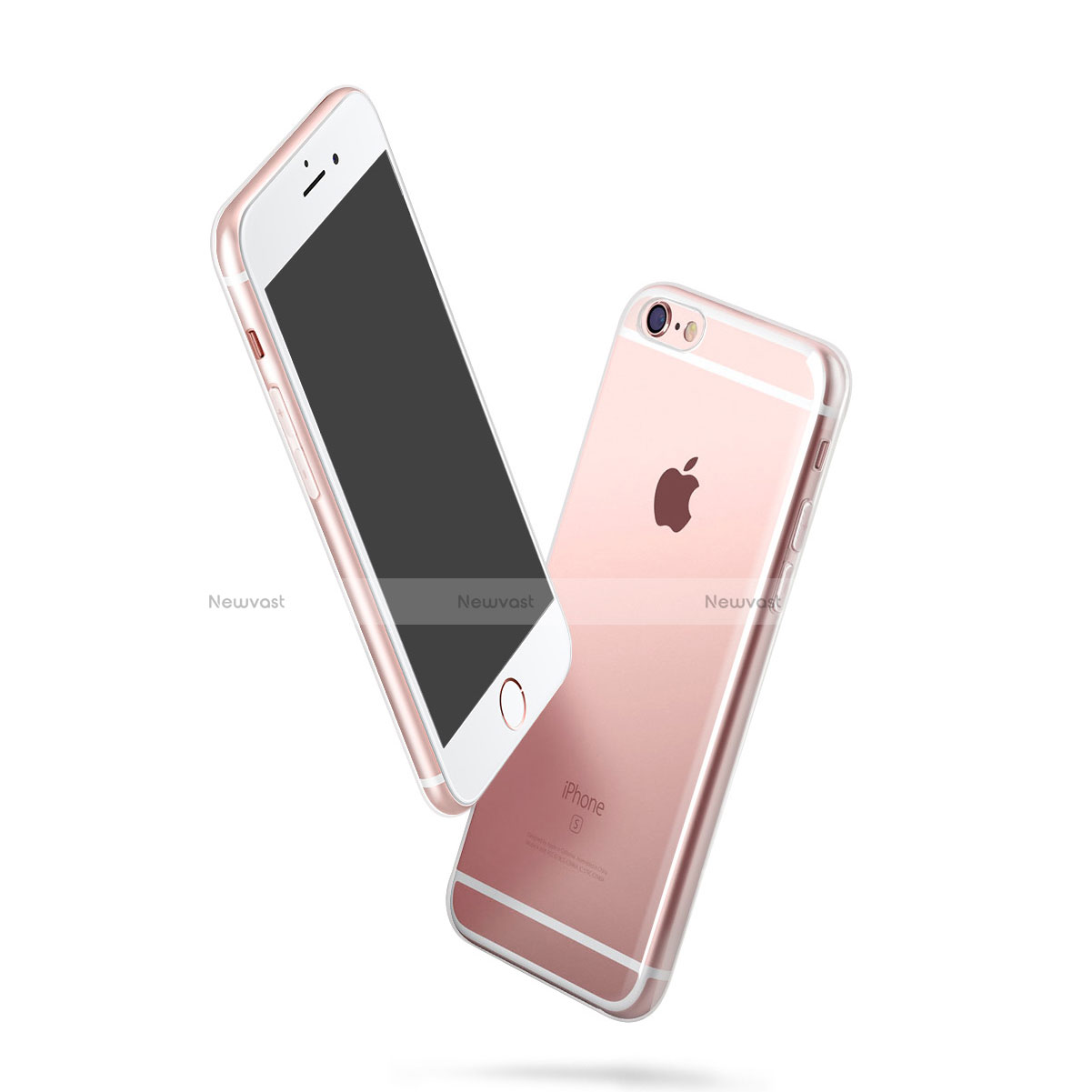 Ultra-thin Transparent TPU Soft Case Cover for Apple iPhone 6S Clear