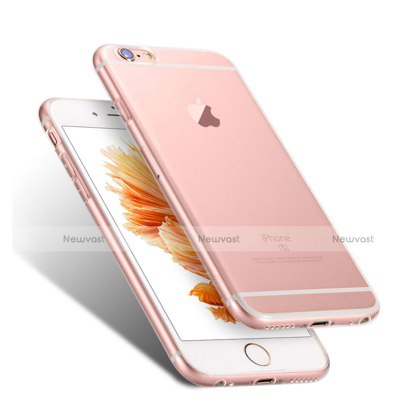 Ultra-thin Transparent TPU Soft Case Cover for Apple iPhone 6S Clear