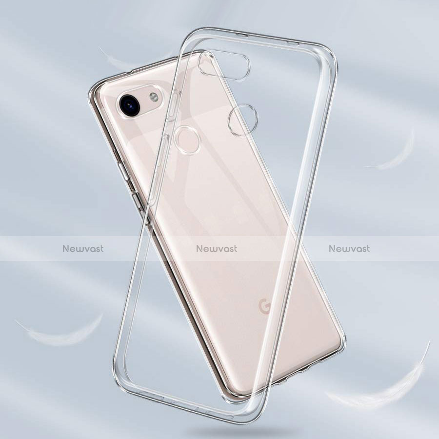 Ultra-thin Transparent TPU Soft Case Cover for Google Pixel 3a XL Clear