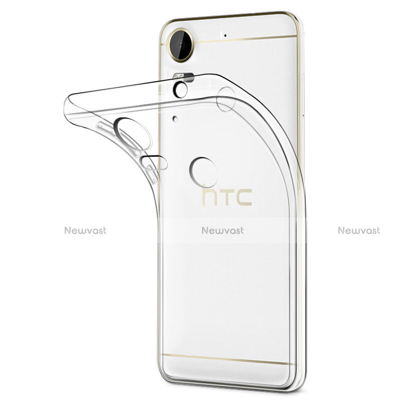 Ultra-thin Transparent TPU Soft Case Cover for HTC Desire 10 Pro Clear