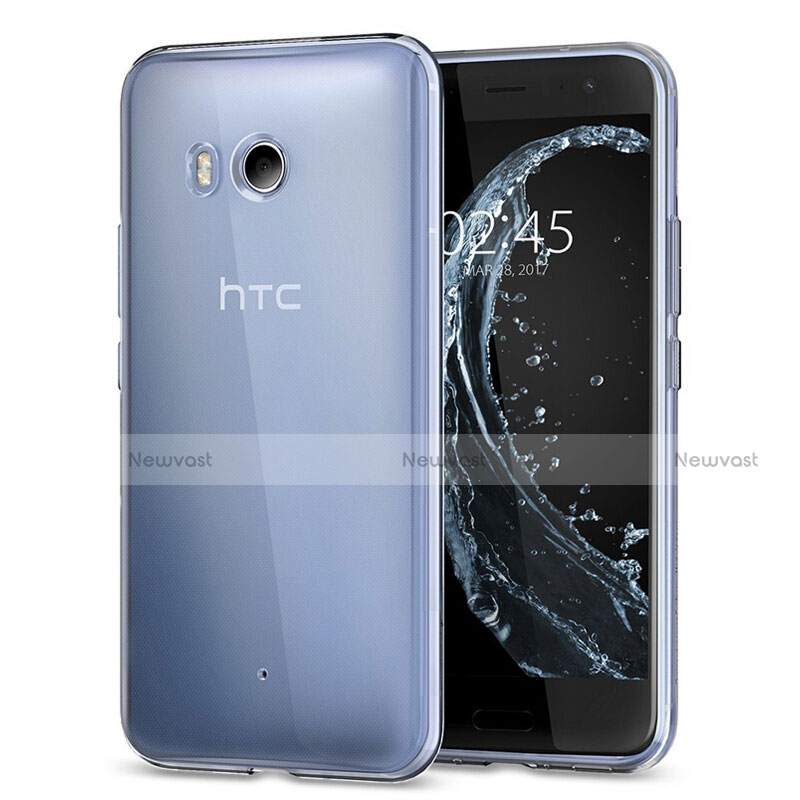 Ultra-thin Transparent TPU Soft Case Cover for HTC U11 Clear