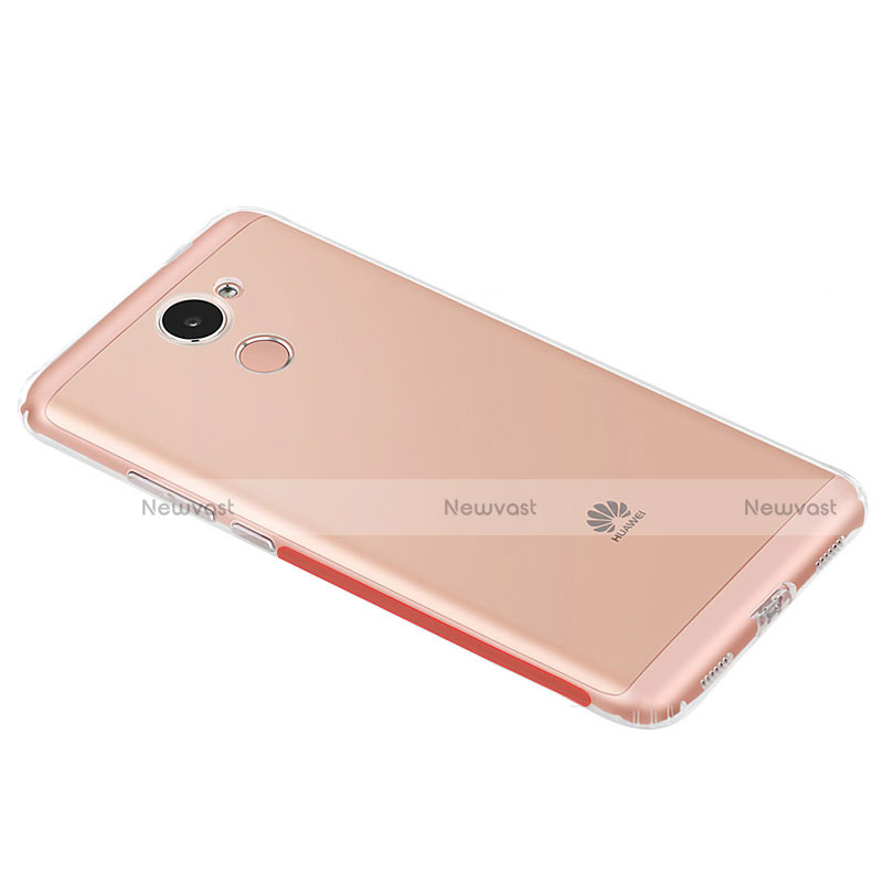 Ultra-thin Transparent TPU Soft Case Cover for Huawei Enjoy 7 Plus Clear