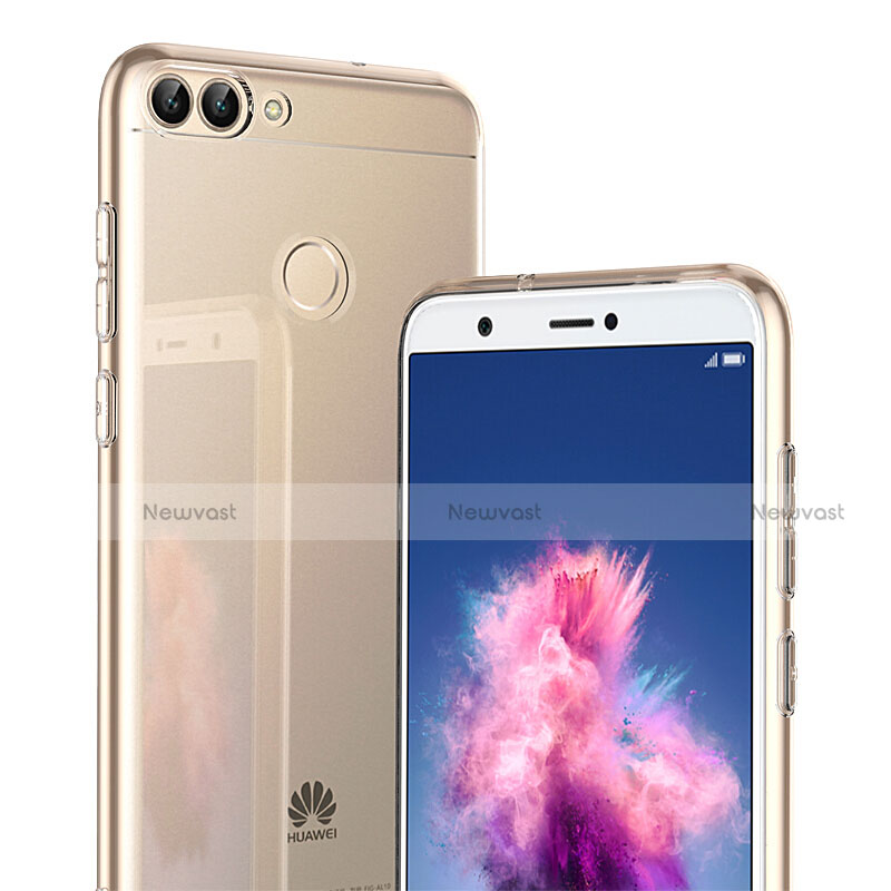 Ultra-thin Transparent TPU Soft Case Cover for Huawei Enjoy 7S Clear