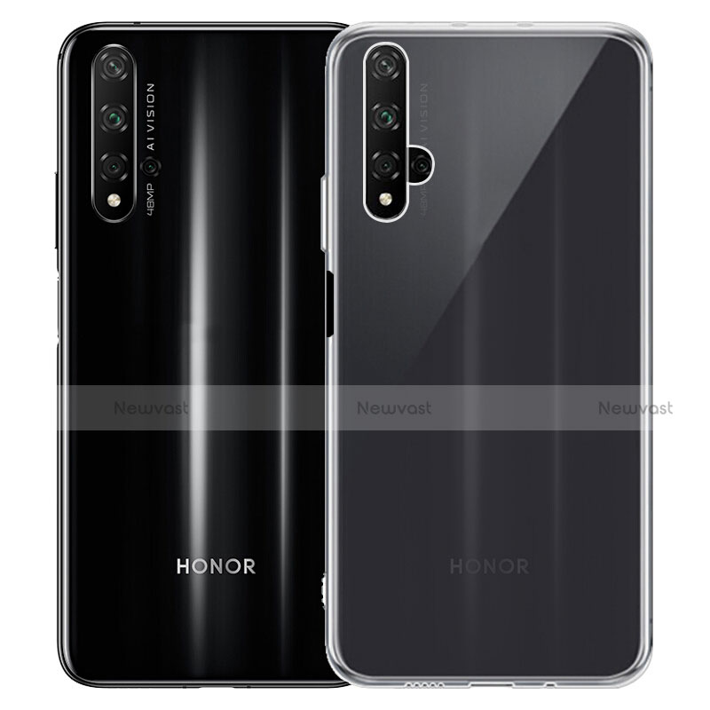 Ultra-thin Transparent TPU Soft Case Cover for Huawei Honor 20S Clear