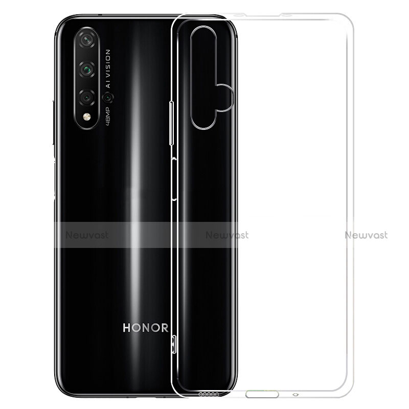 Ultra-thin Transparent TPU Soft Case Cover for Huawei Honor 20S Clear