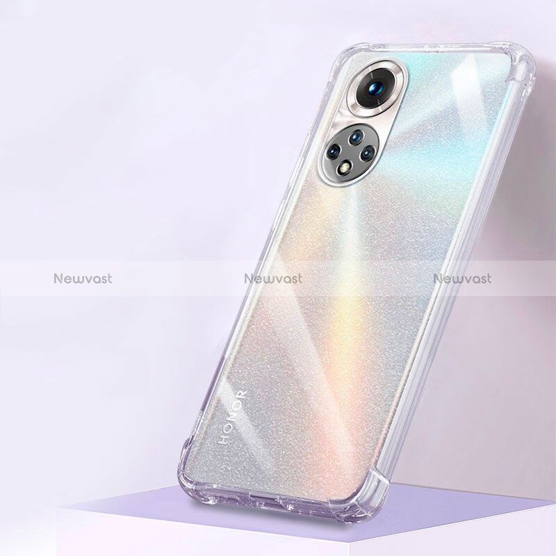 Ultra-thin Transparent TPU Soft Case Cover for Huawei Honor 50 5G Clear