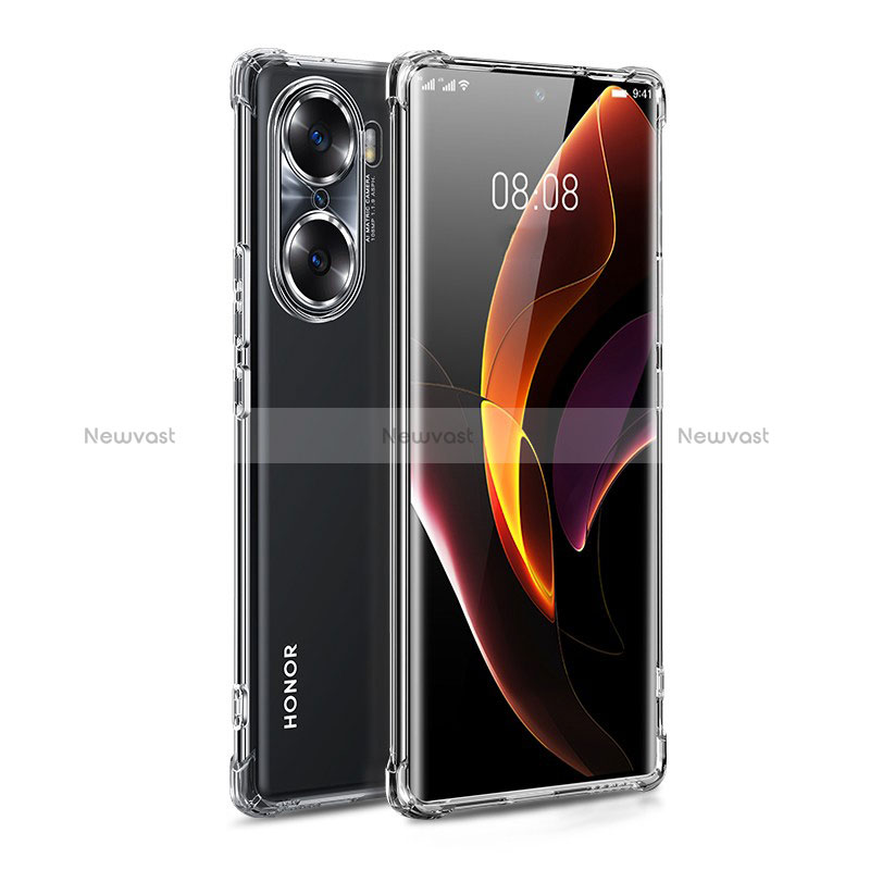 Ultra-thin Transparent TPU Soft Case Cover for Huawei Honor 60 Pro 5G Clear