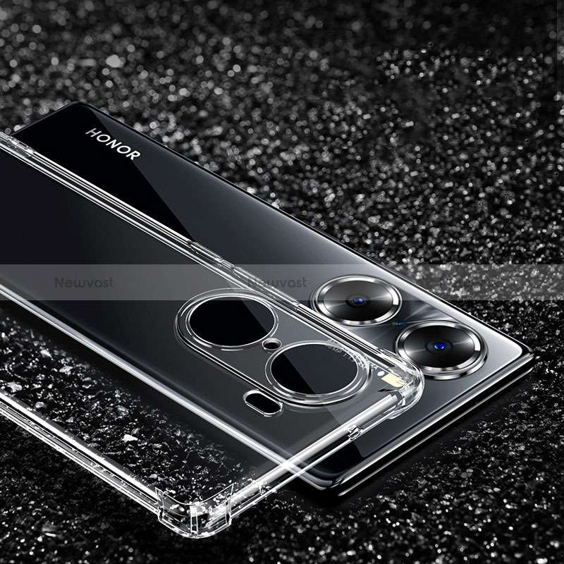 Ultra-thin Transparent TPU Soft Case Cover for Huawei Honor 60 Pro 5G Clear