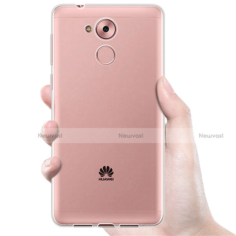 Ultra-thin Transparent TPU Soft Case Cover for Huawei Honor 6C Clear