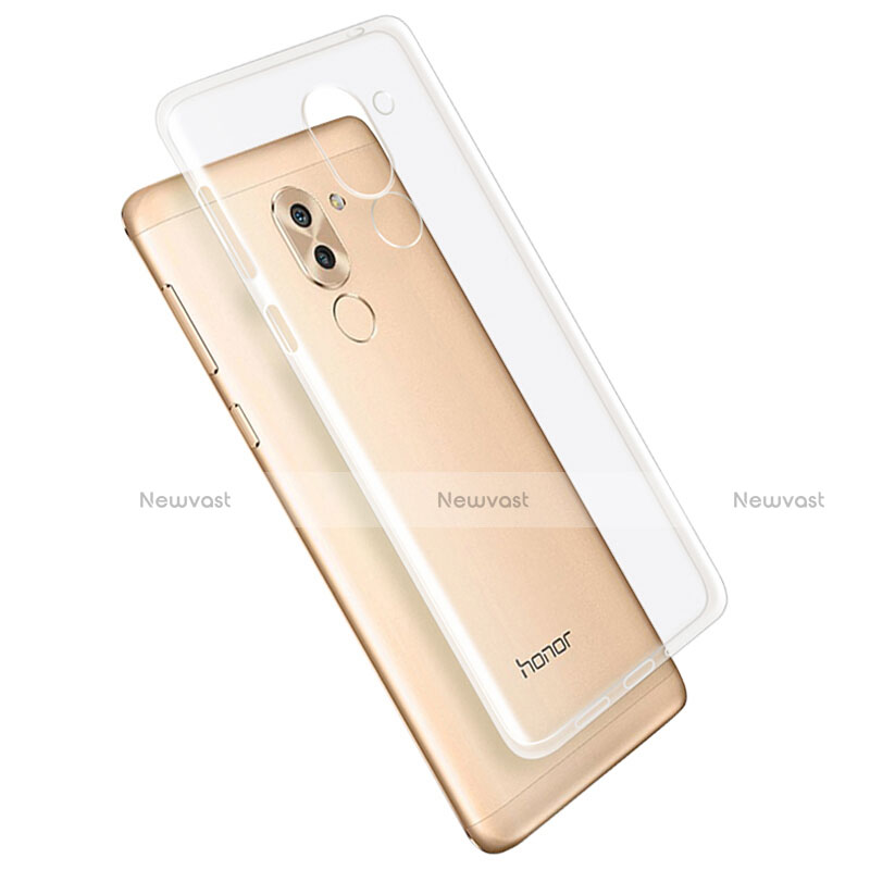 Ultra-thin Transparent TPU Soft Case Cover for Huawei Honor 6X Pro Clear