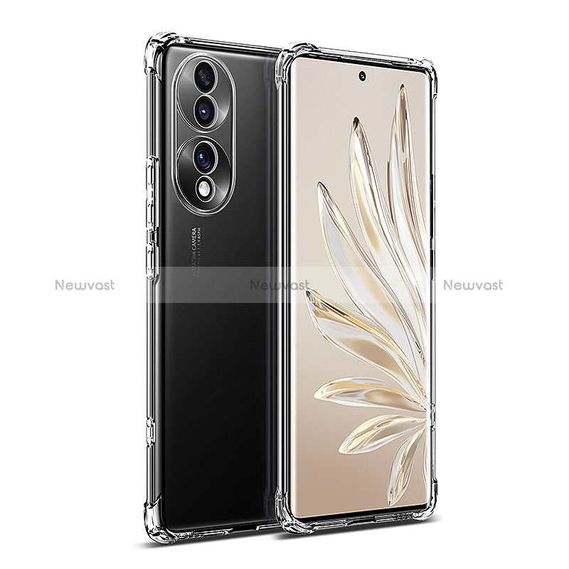 Ultra-thin Transparent TPU Soft Case Cover for Huawei Honor 70 5G Clear