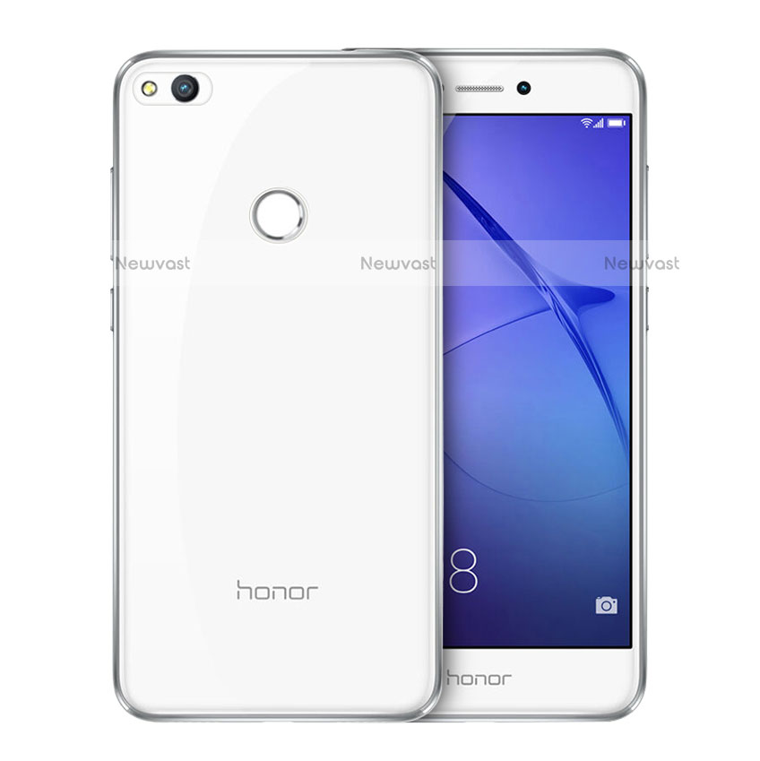 Ultra-thin Transparent TPU Soft Case Cover for Huawei Honor 8 Lite Clear