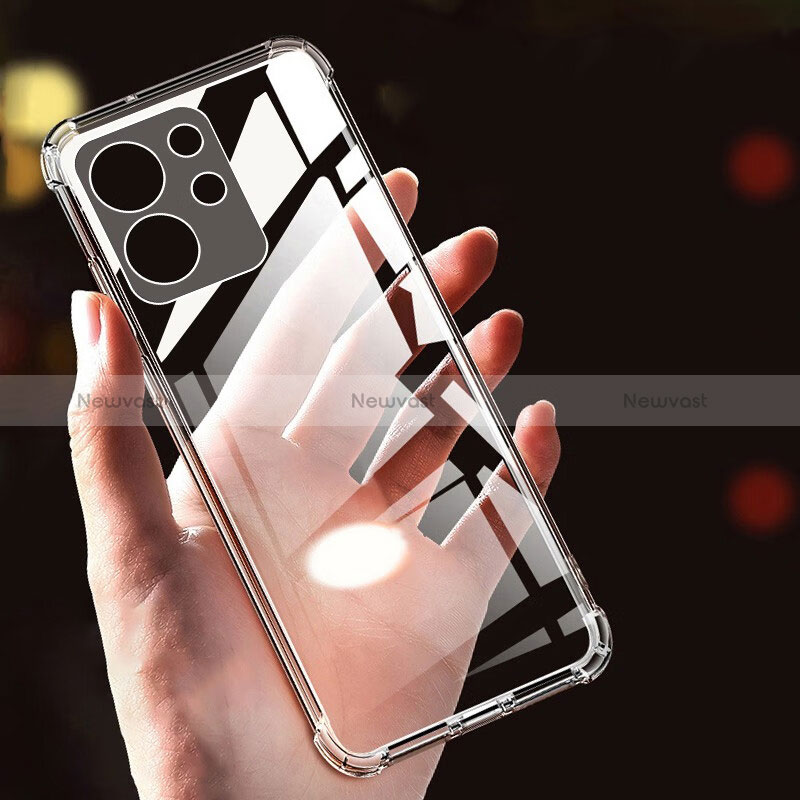 Ultra-thin Transparent TPU Soft Case Cover for Huawei Honor 80 SE 5G Clear