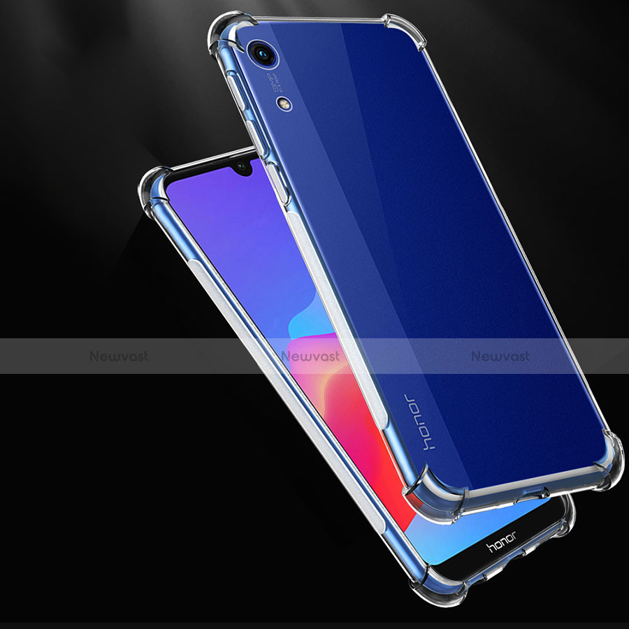 Ultra-thin Transparent TPU Soft Case Cover for Huawei Honor 8A Clear