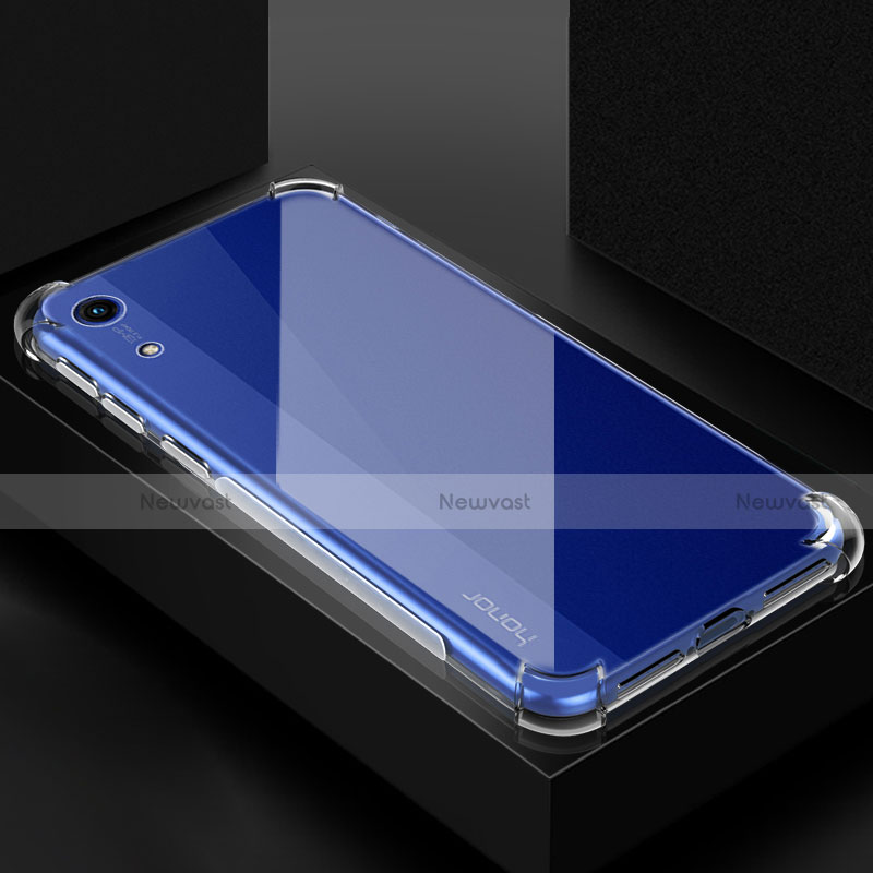 Ultra-thin Transparent TPU Soft Case Cover for Huawei Honor 8A Clear