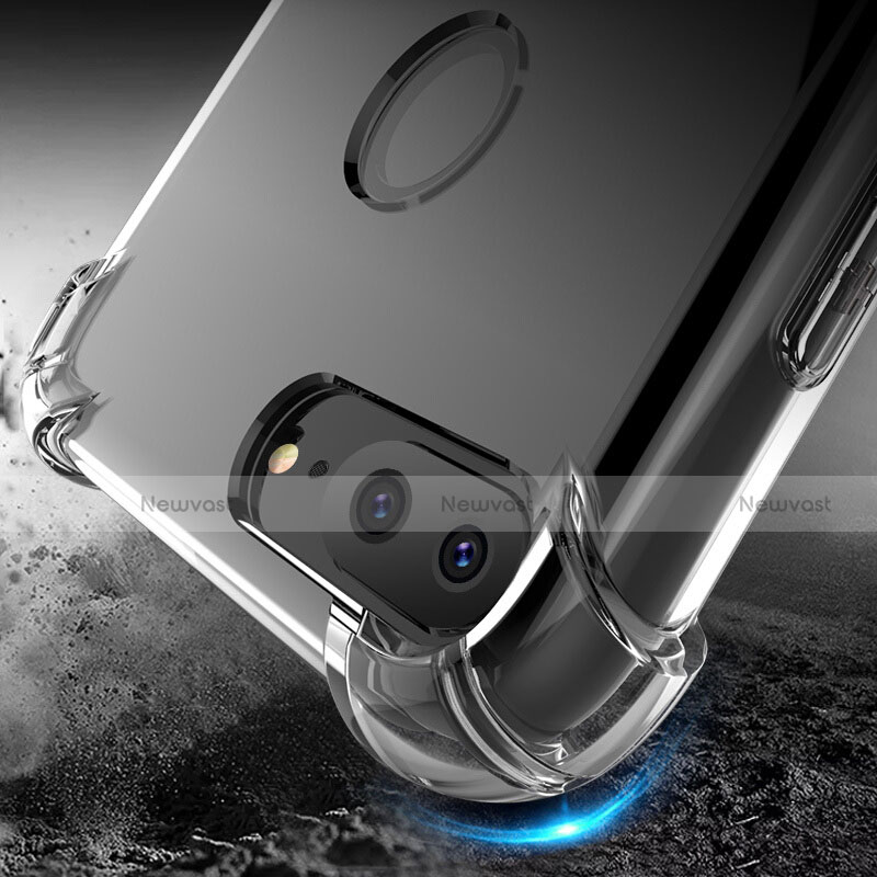 Ultra-thin Transparent TPU Soft Case Cover for Huawei Honor 9 Lite Clear