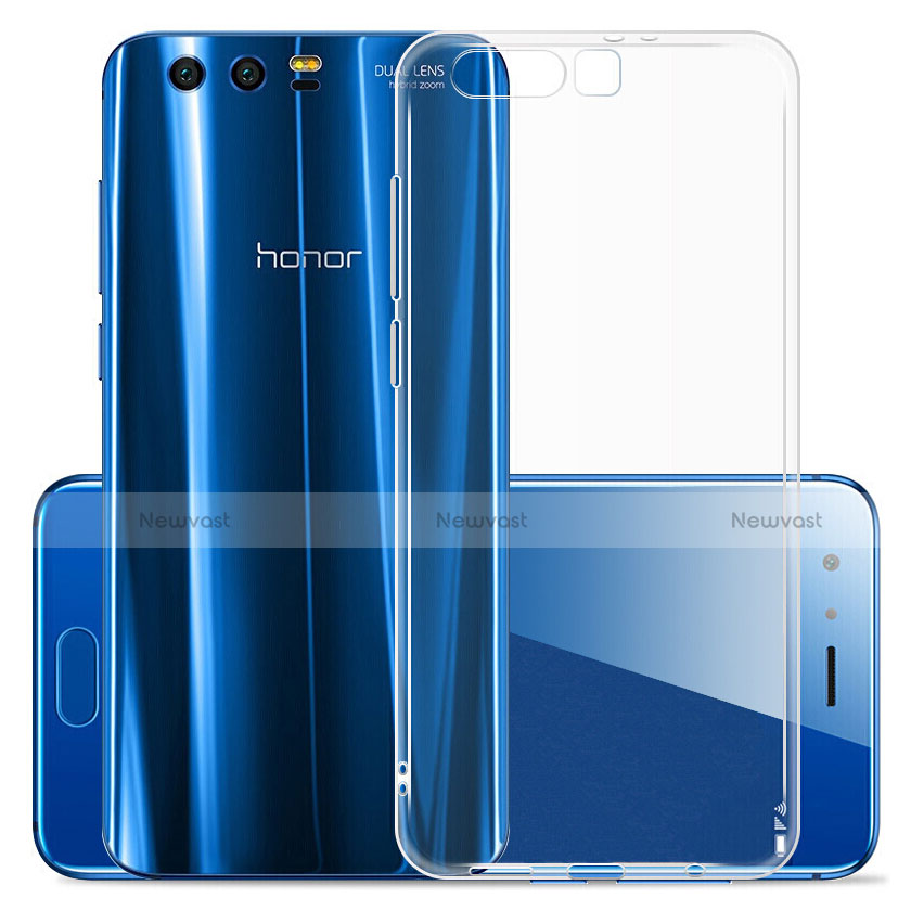 Ultra-thin Transparent TPU Soft Case Cover for Huawei Honor 9 Premium Clear