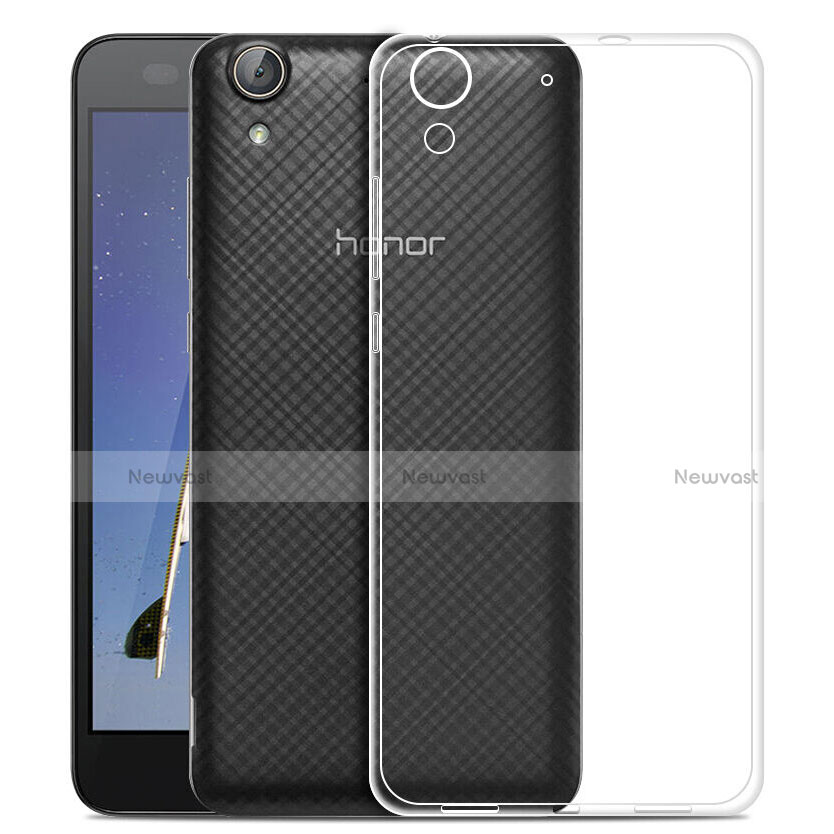 Ultra-thin Transparent TPU Soft Case Cover for Huawei Honor Holly 3 Clear