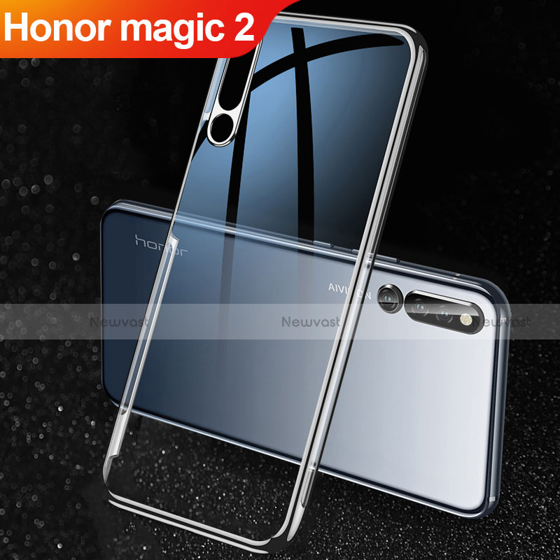 Ultra-thin Transparent TPU Soft Case Cover for Huawei Honor Magic 2 Black