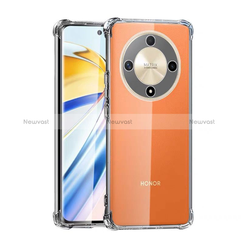 Ultra-thin Transparent TPU Soft Case Cover for Huawei Honor Magic6 Lite 5G Clear