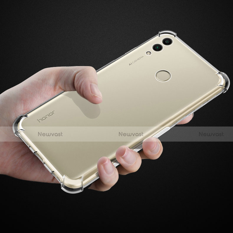 Ultra-thin Transparent TPU Soft Case Cover for Huawei Honor Play 8C Clear