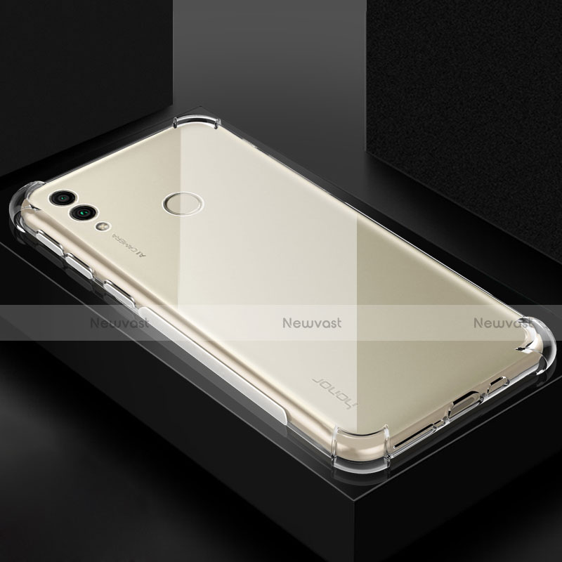 Ultra-thin Transparent TPU Soft Case Cover for Huawei Honor Play 8C Clear