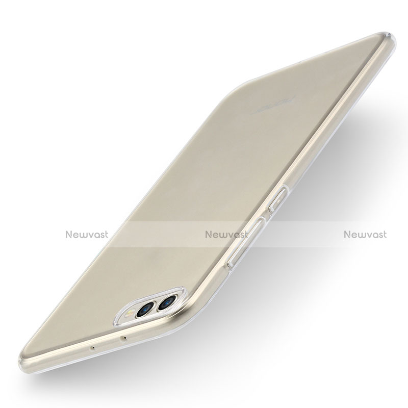 Ultra-thin Transparent TPU Soft Case Cover for Huawei Honor V10 Clear