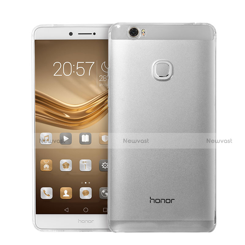 Ultra-thin Transparent TPU Soft Case Cover for Huawei Honor V8 Max Clear