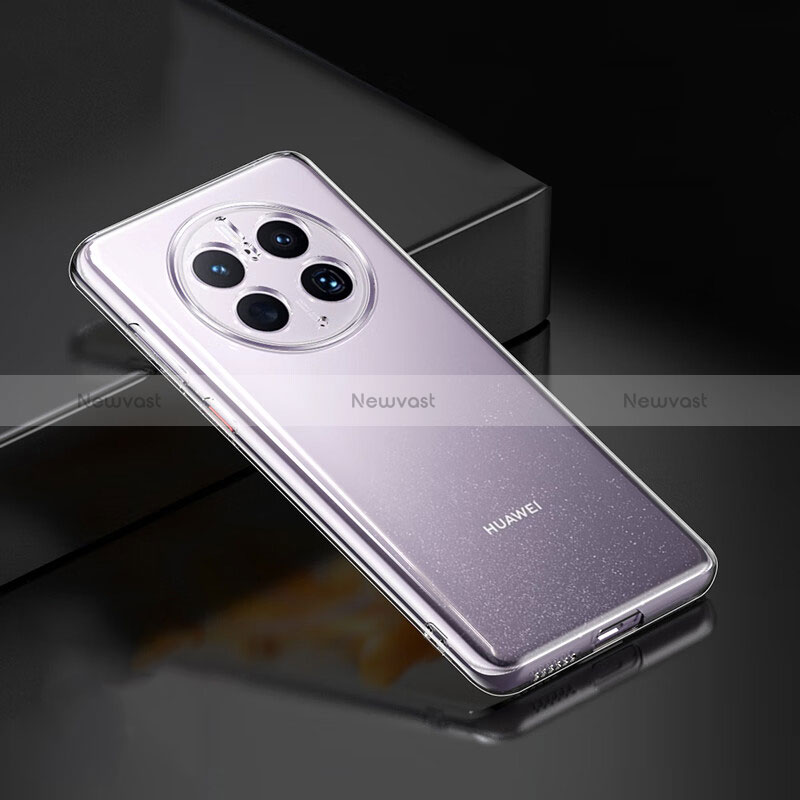 Ultra-thin Transparent TPU Soft Case Cover for Huawei Mate 50 Pro Clear