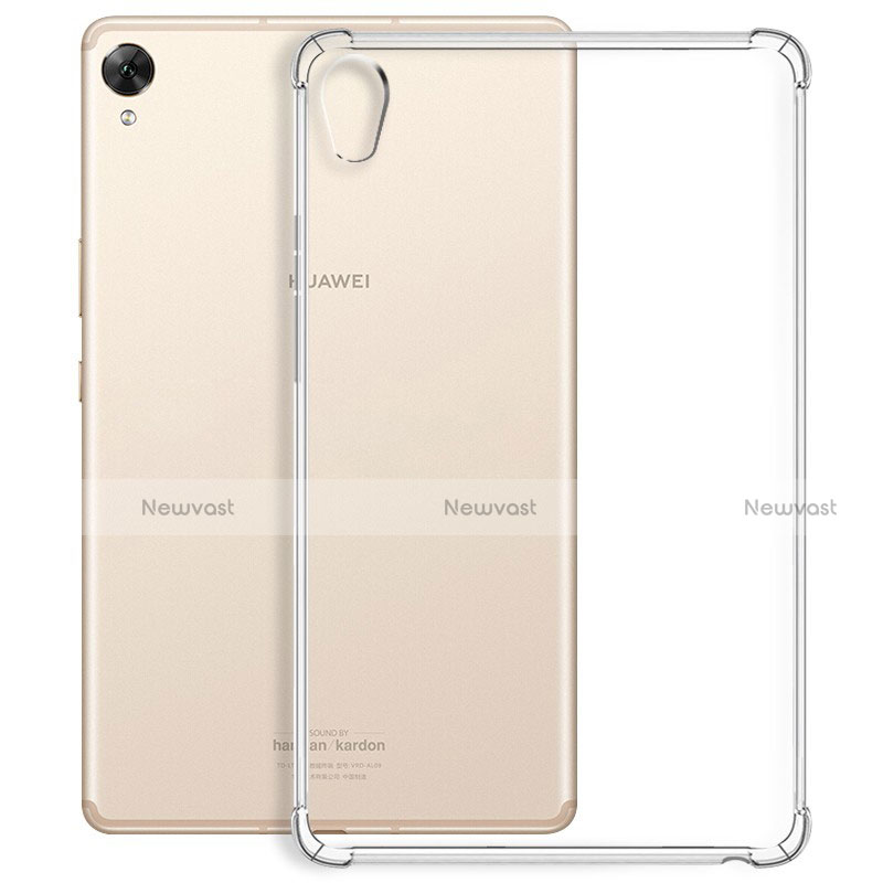 Ultra-thin Transparent TPU Soft Case Cover for Huawei MediaPad M6 10.8 Clear