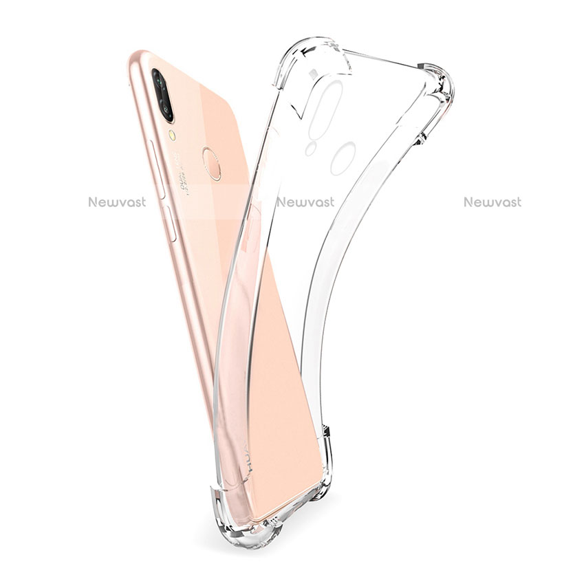 Ultra-thin Transparent TPU Soft Case Cover for Huawei Nova 3e Clear