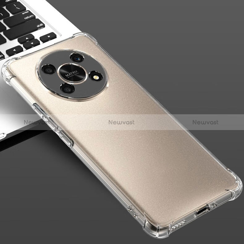 Ultra-thin Transparent TPU Soft Case Cover for Huawei Nova Y90 Clear