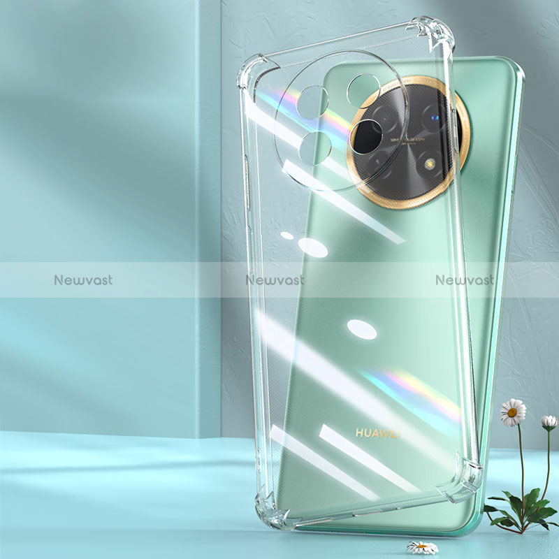 Ultra-thin Transparent TPU Soft Case Cover for Huawei Nova Y91 Clear