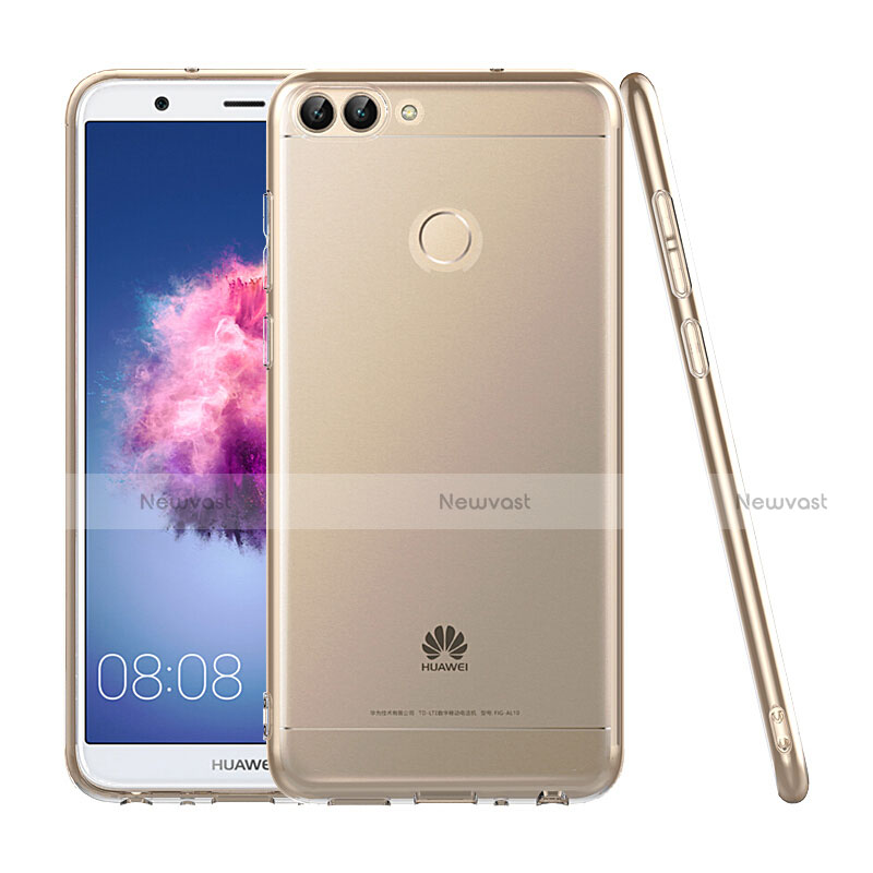 Ultra-thin Transparent TPU Soft Case Cover for Huawei P Smart Clear