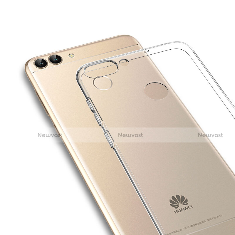 Ultra-thin Transparent TPU Soft Case Cover for Huawei P Smart Clear