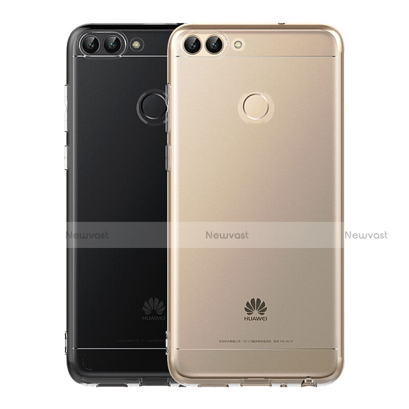 Ultra-thin Transparent TPU Soft Case Cover for Huawei P Smart Clear