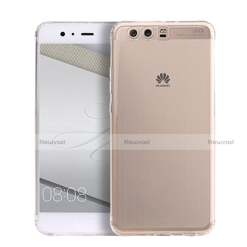 Ultra-thin Transparent TPU Soft Case Cover for Huawei P10 Clear