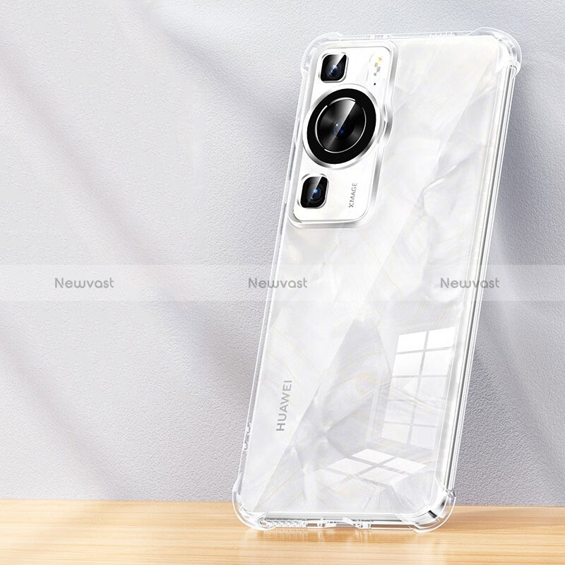 Ultra-thin Transparent TPU Soft Case Cover for Huawei P60 Clear