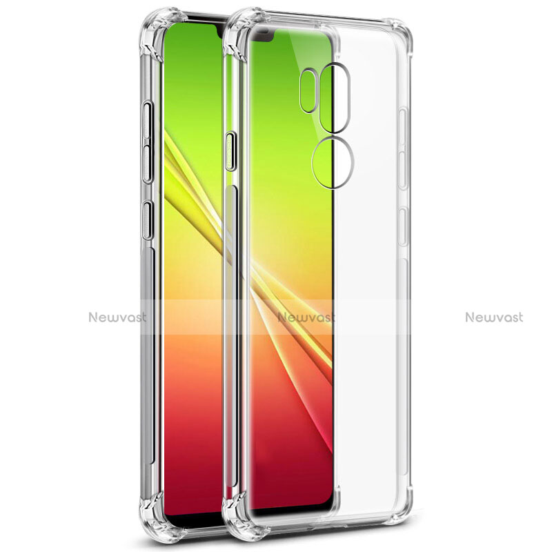 Ultra-thin Transparent TPU Soft Case Cover for LG G7 Clear